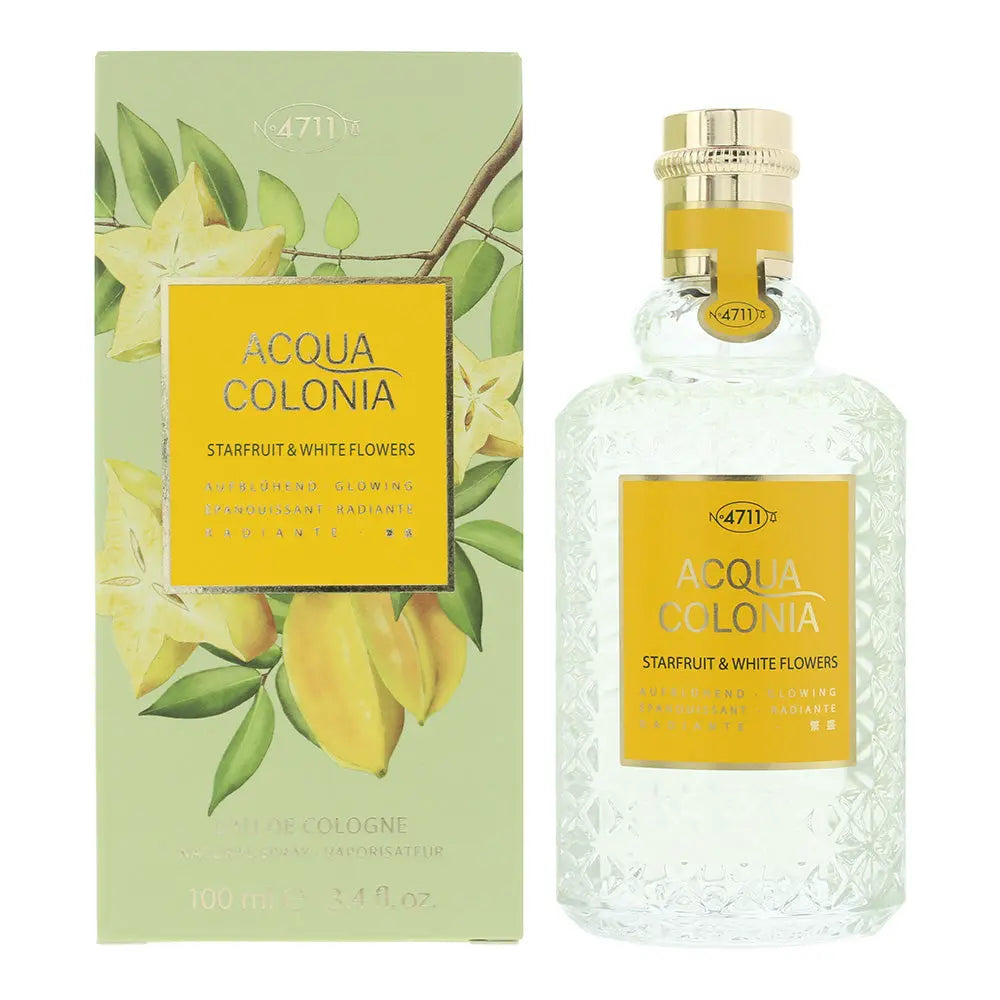 4711 Acqua Colonia Starfrit White Flowers Eau de Cologne 100ml 4711