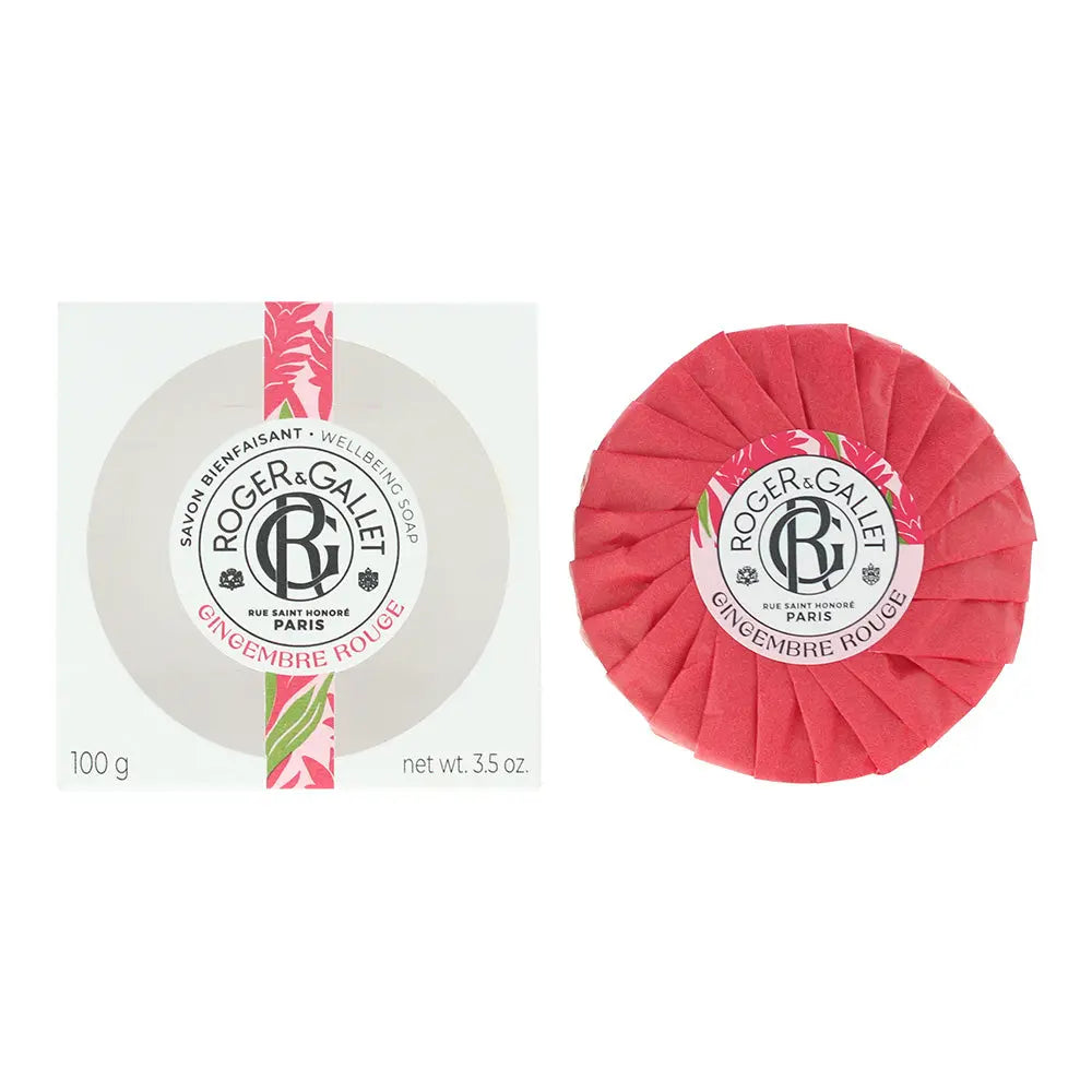 Roger and Gallet Gingembre Rouge Soap 100g Roger & Gallet