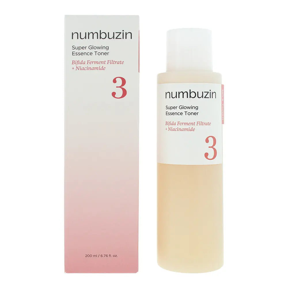Numbuzin No.3 Super Glowing Essence Toner 200ml Numbuzin