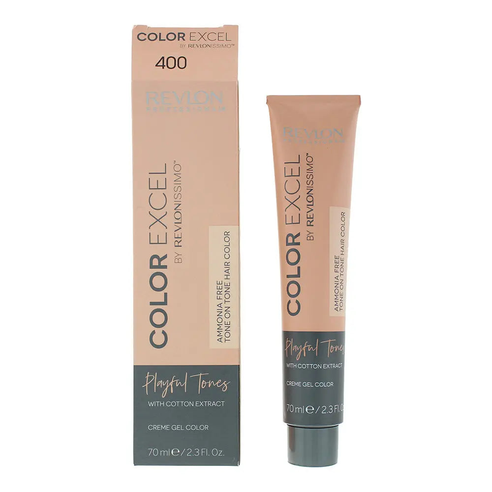 Revlon Color Excel Playful Tones 400 Creme Gel Color 70ml Revlon