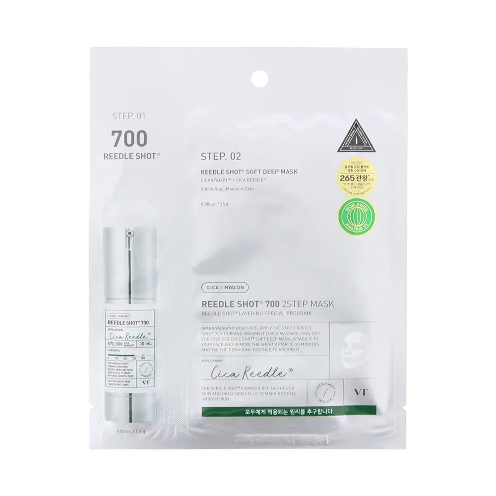 VT Cosmetics Reedle Shot 700 2 Step Mask 25g VT Cosmetics