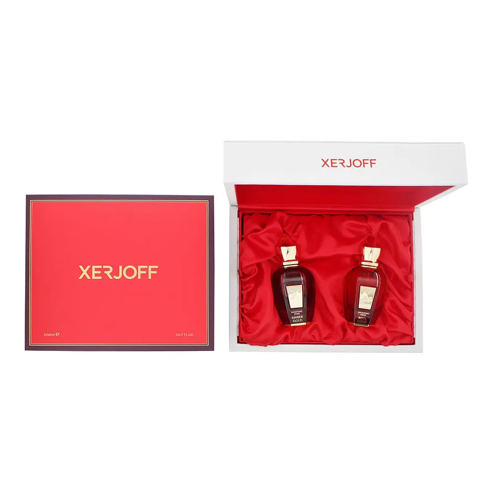 Xerjoff Gift Set Amber Gold & Rose Gold 2 x 50ml Xerjoff