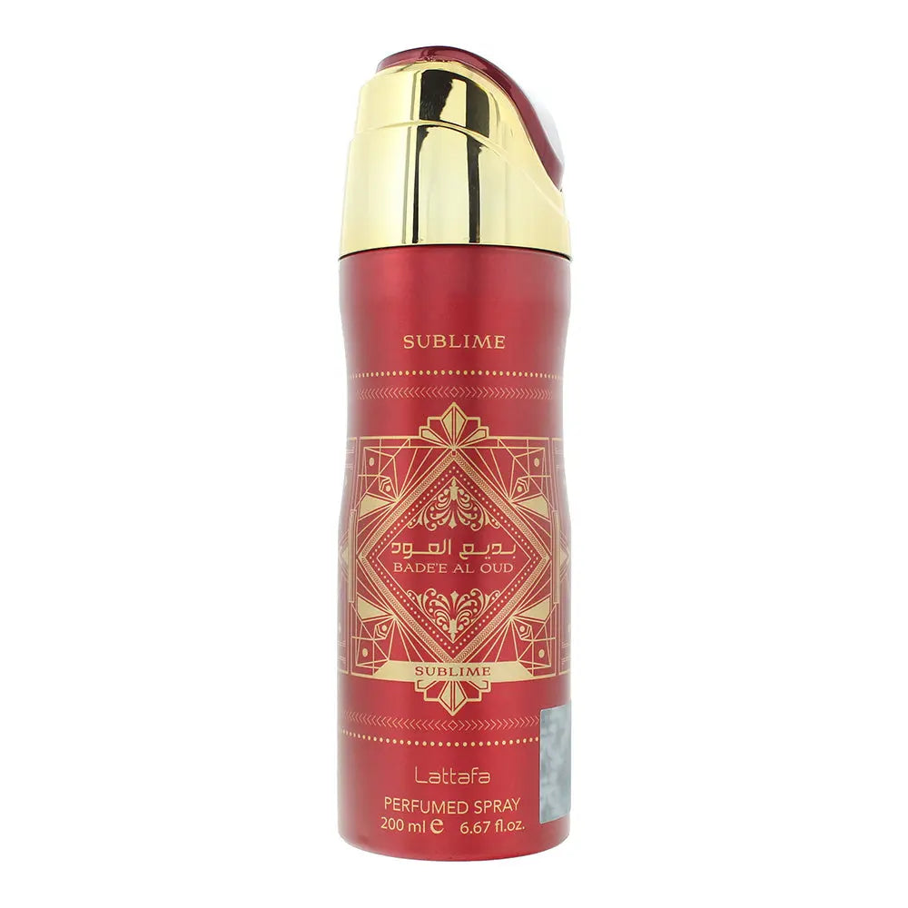 Lattafa Bade'e Al Oud Sublime Perfumed Body Spray 200ml Bade'e Al Oud
