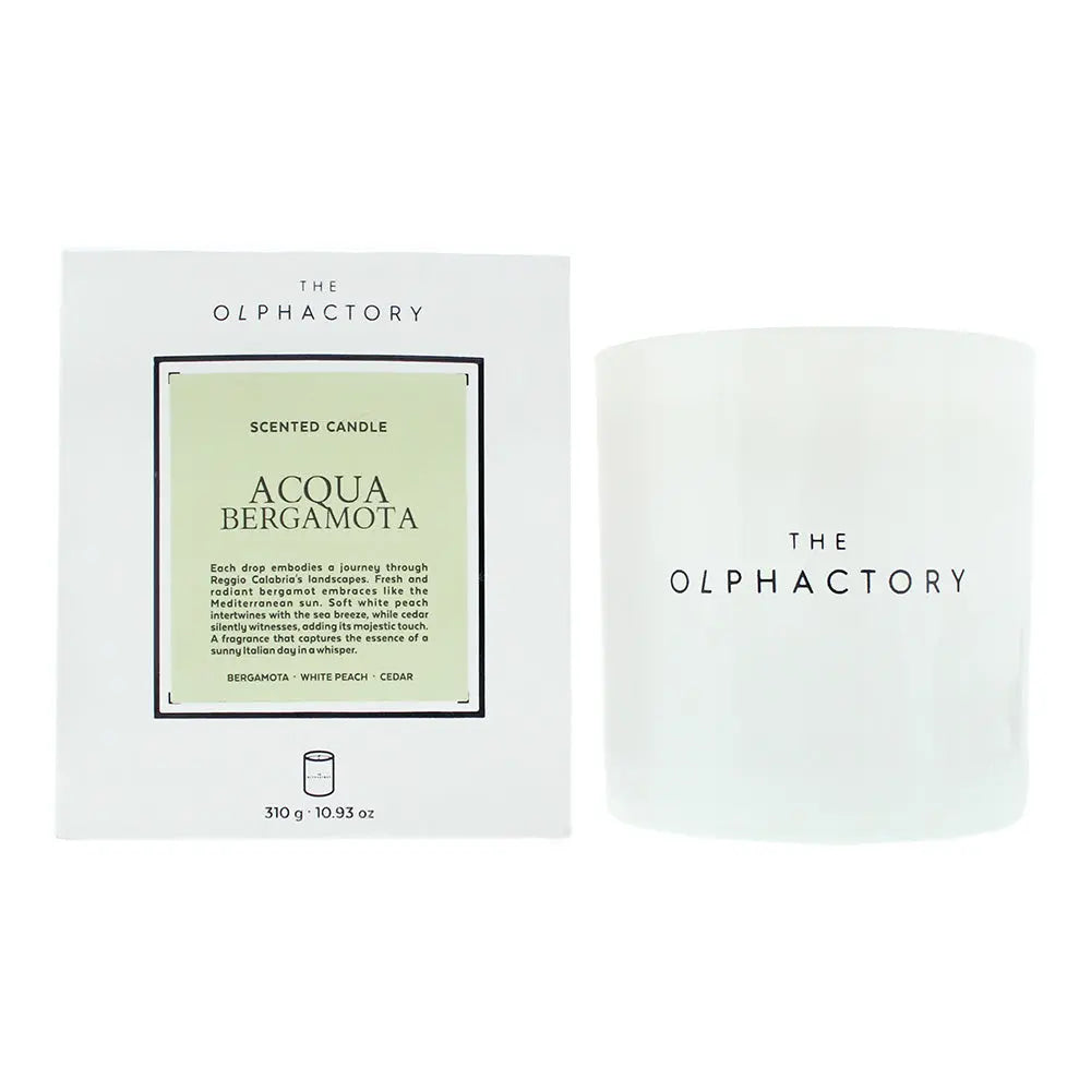 The Olphactory Acqua Bergamota Scented Candle 310g The Olphactory