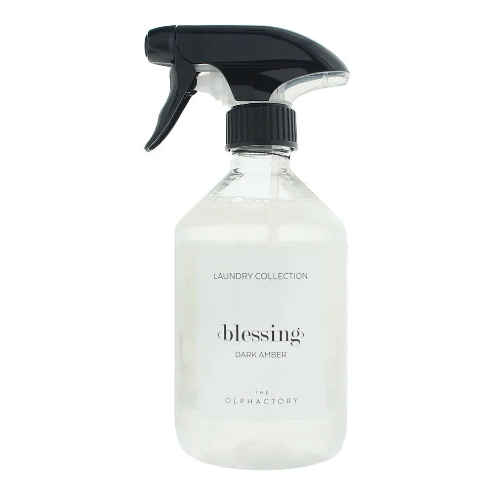 The Olphactory Blessing Dark Amber Laundry Spray 500ml The Olphactory
