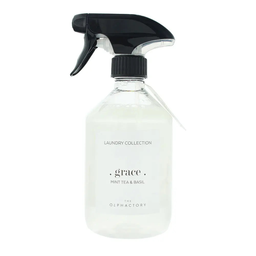 The Olphactory Grace Mint Tea Basil Laundry Spray 500ml The Olphactory