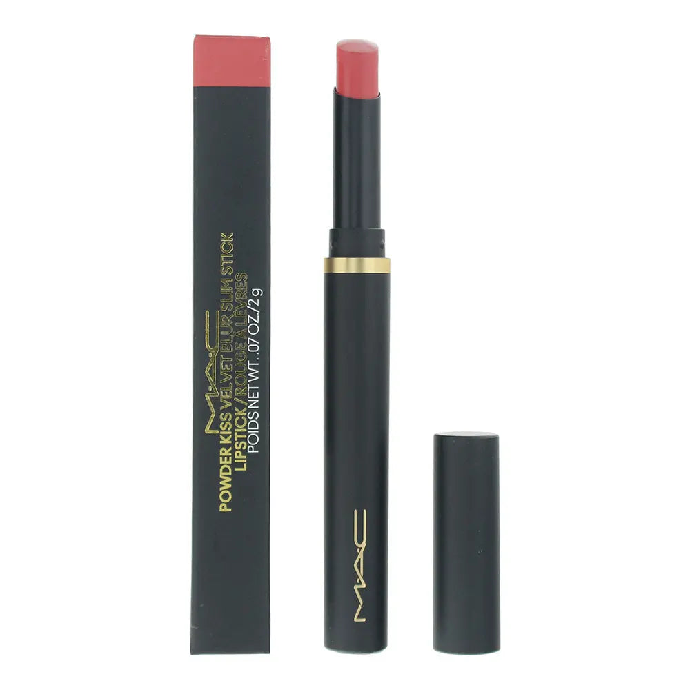 MAC Powder Kiss Velvet Blur Slim Stick 898 Sheer Outrage Lipstick 2g Powder
