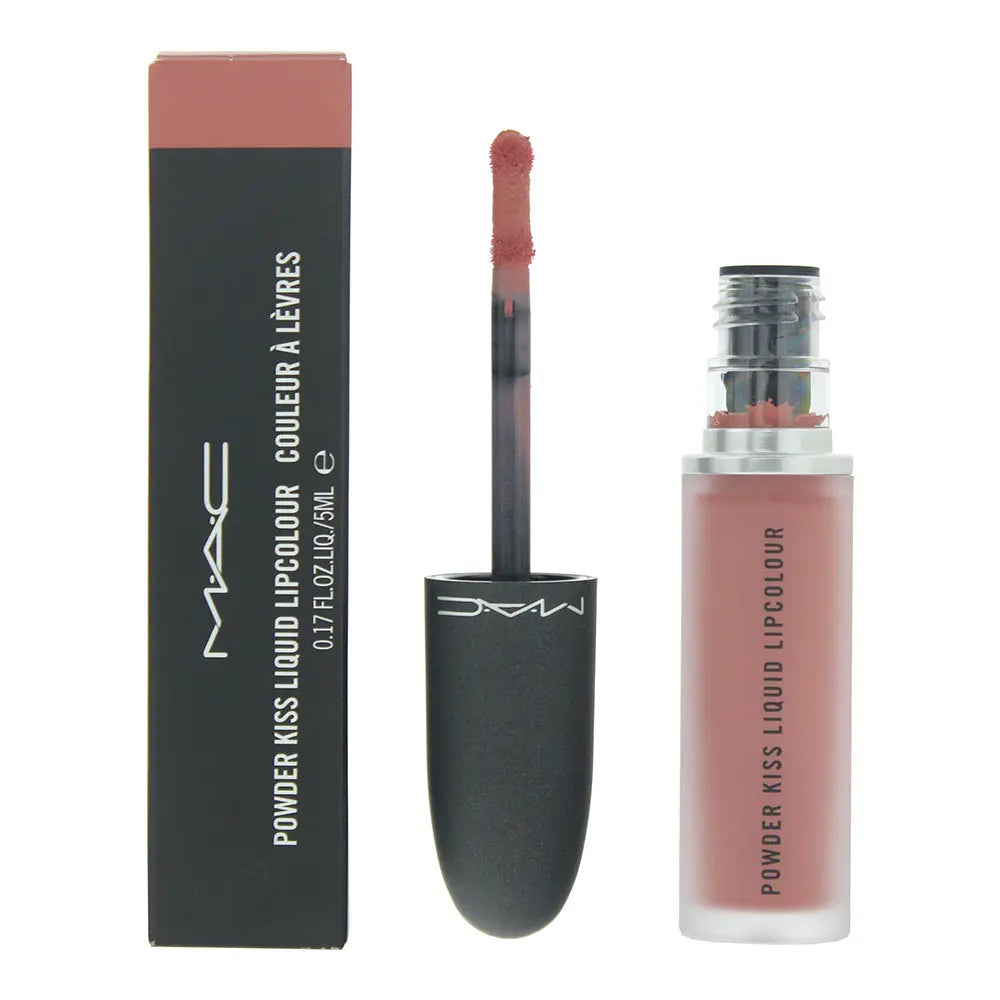 MAC Powder Kiss Liquid Lipcolour 996 Date-Maker Liquid Lipstick 5ml Powder