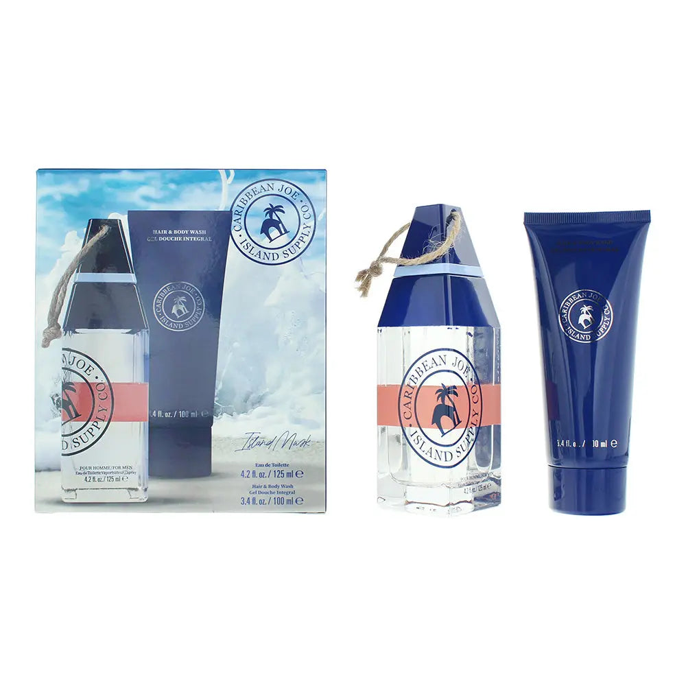 Caribbean Joe Island Supply Musk Photobox 2 Piece Gift Set: EDT 125ml - HBW 100ml Island