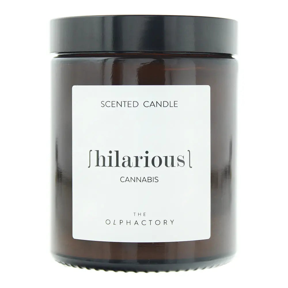 The Olphactory Hilarious Cannabis Scented Candle 135g The Olphactory