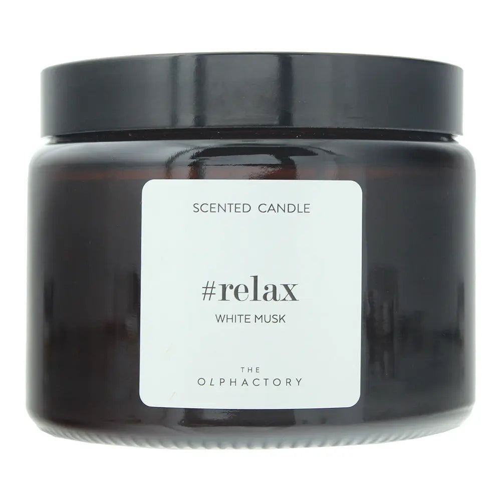 The Olphactory Relax White Musk Scented Candle 360g The Olphactory