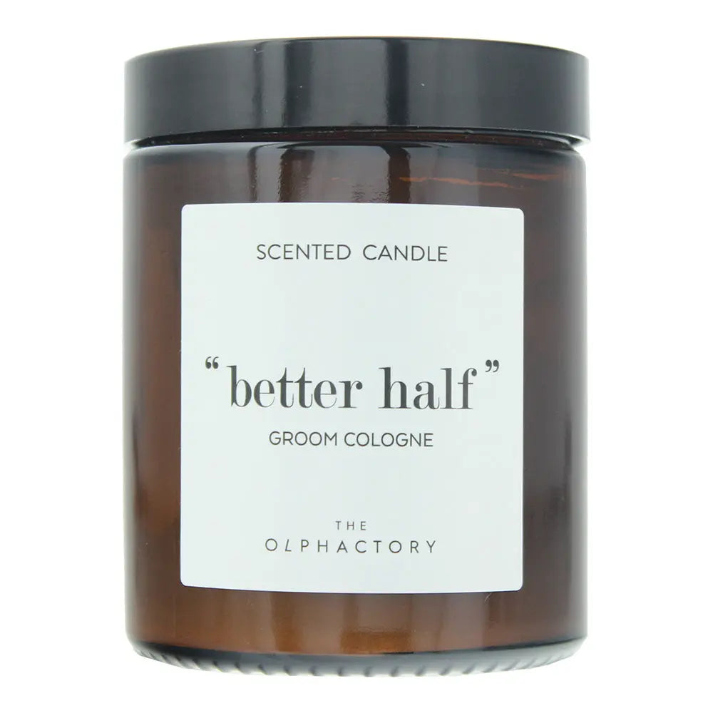 The Olphactory Better Half Groom Cologne Scented Candle 135g The Olphactory