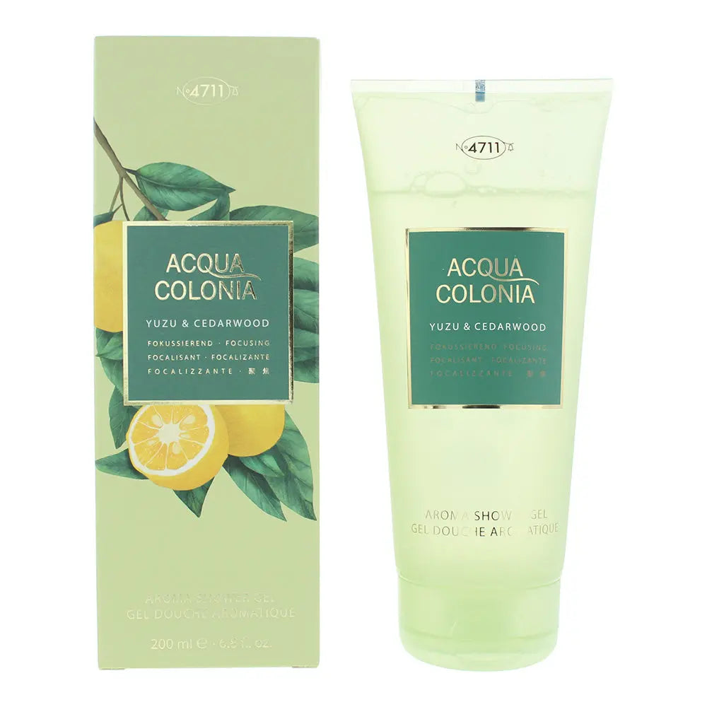 4711 Acqua Colonia Yuzu Cedarwood Shower Gel 200ml 4711