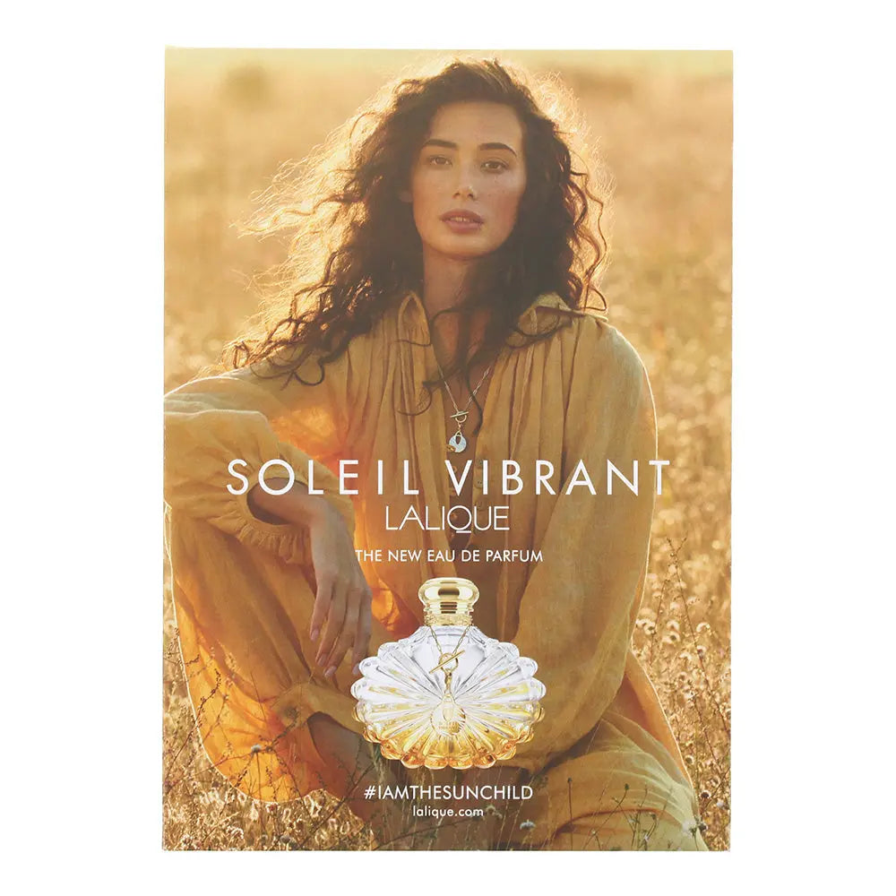 Lalique Soleil Vibrant Display Unit Soleil Vibrant