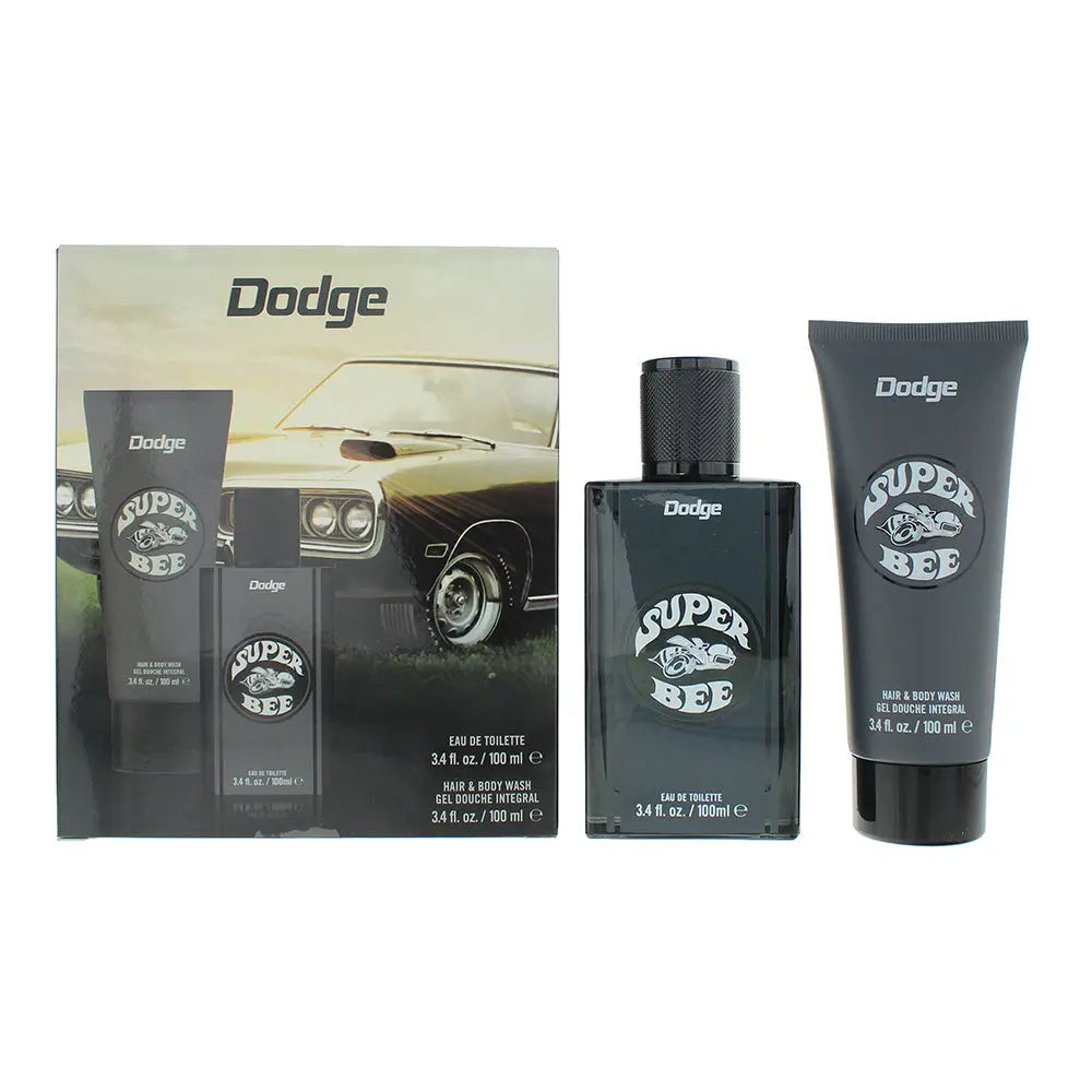 Dodge Legacy Super Bee 2 Piece Gift Set: EDT 100ml - Hair Body Wash 100ml Legacy
