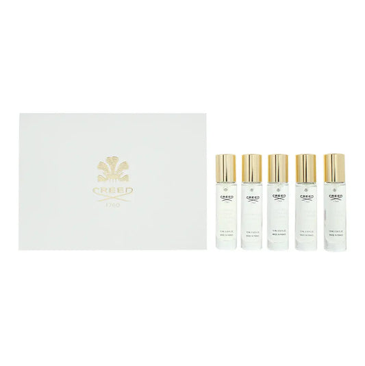 Creed 5 Piece Gift Set: Aventus Eau de Parfum 10ml - Green Irish Twe Eau de Parfum 10ml - Eau de Parfum 10ml - Eau de Parfum 10ml - Eau de Parfum 10ml Creed