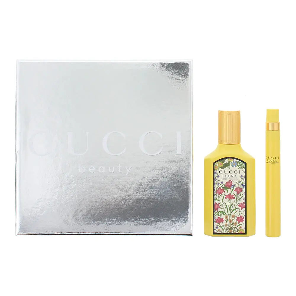 Gucci Flora Gorgeous Orchid 2 Piece Gift Set: Eau de Parfum 50ml - Eau de Parfum Gucci