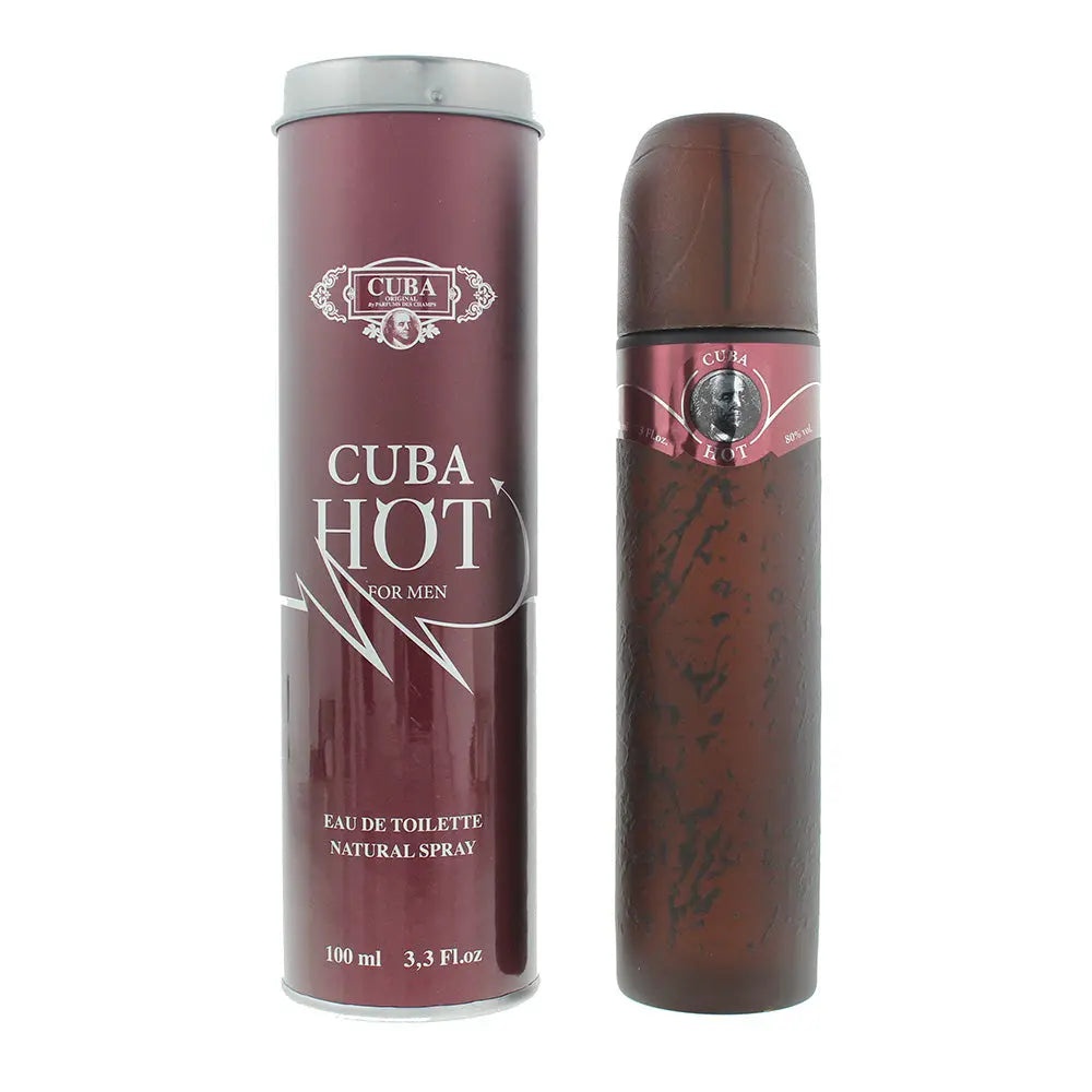 Cuba Hot For Men Eau de Toilette 100ml Cuba