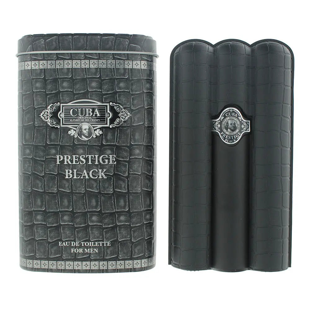 Cuba Prestige Black For Men Eau de Toilette 90ml Cuba