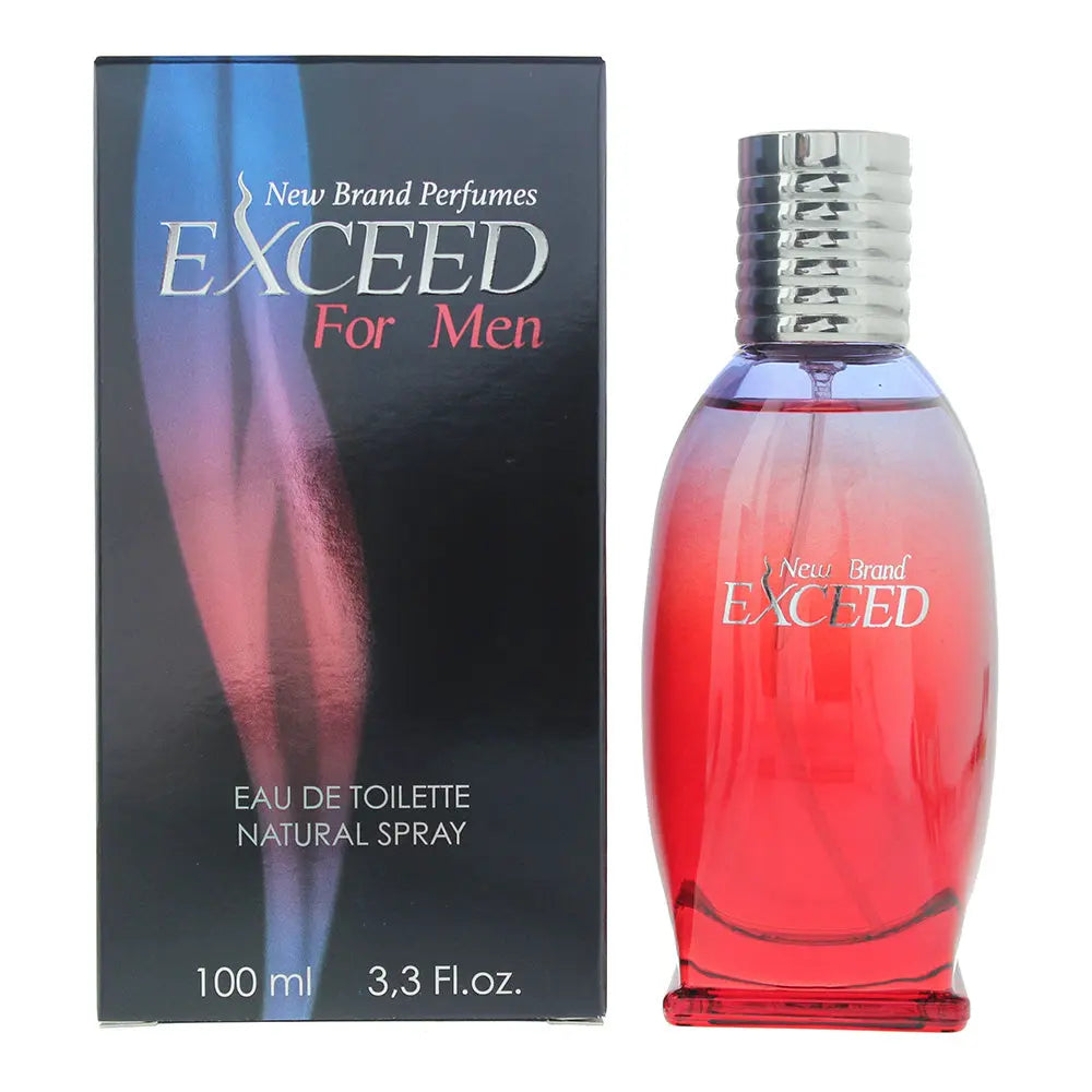 New Brand Exceed For Men Eau de Toilette 100ml New Brand
