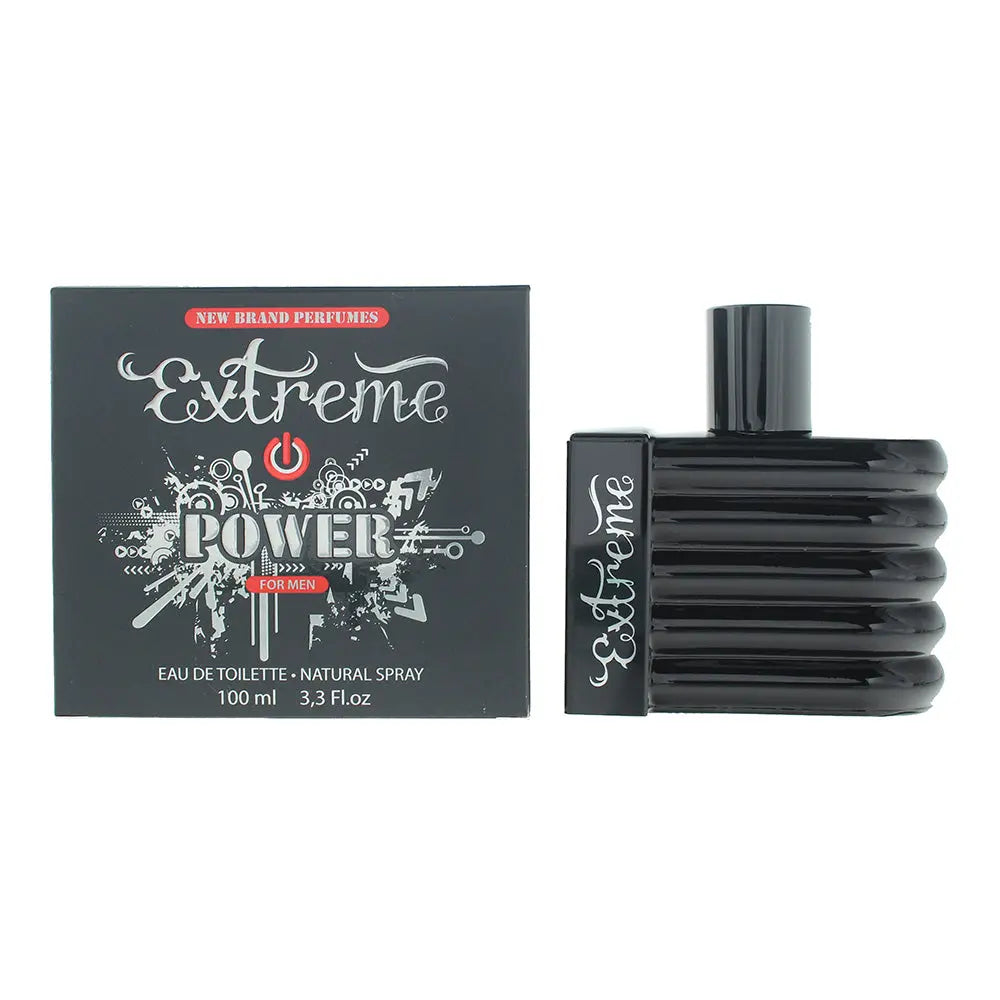 New Brand Extreme Power For Men Eau de Toilette 100ml New Brand