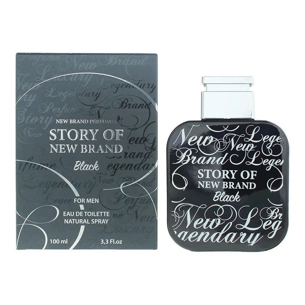 New Brand Story Of New Brand Black For Men Eau de Toilette 100ml New Brand