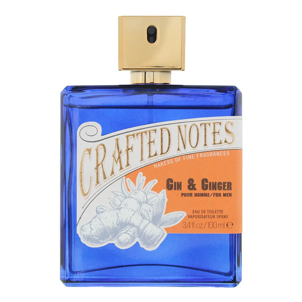 Crafted Notes Gin Ginger For Men Eau de Toilette 100ml Crafted Notes