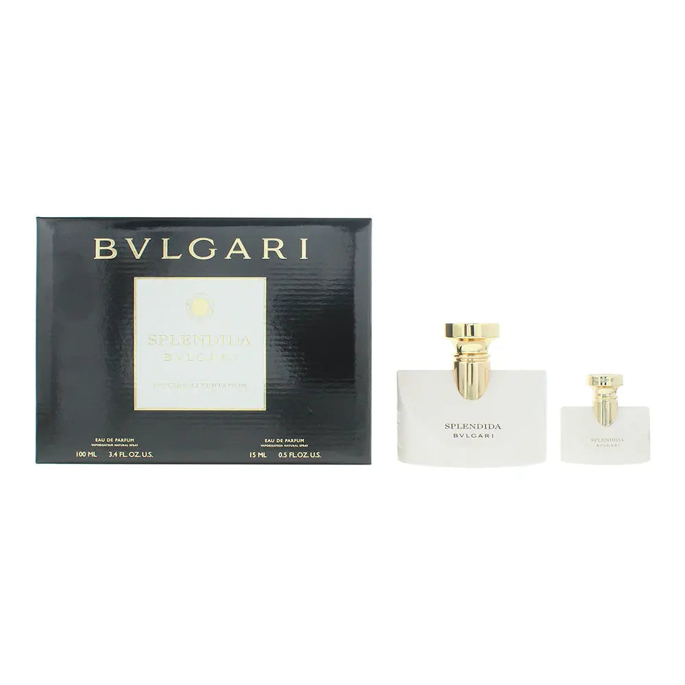 Bulgari Splendida 2 Piece Gift Set: Eau de Parfum 100ml - Eau de Parfum 15ml Bvlgari
