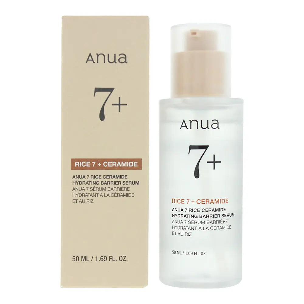 Anua Rice 7 + Ceramide Hydrating Barrier Serum 50ml Anua