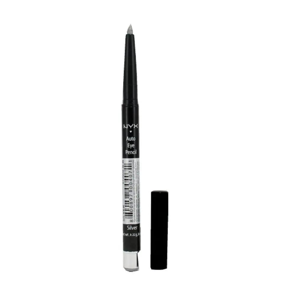 NYX Cosmetics Auto Eyeliner Pencil Silver 0.22g NYX Cosmetics