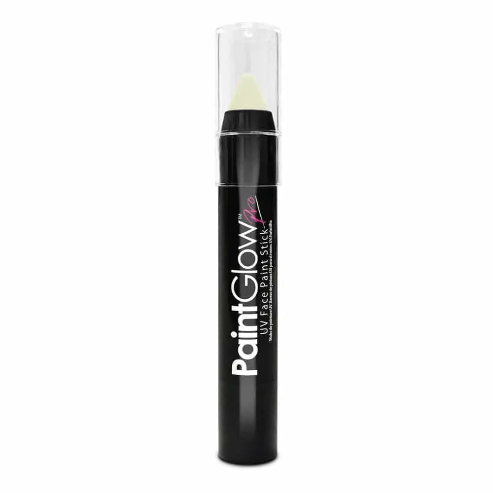 PaintGlow Pro UV Face & Body Paint Stick - White PaintGlow