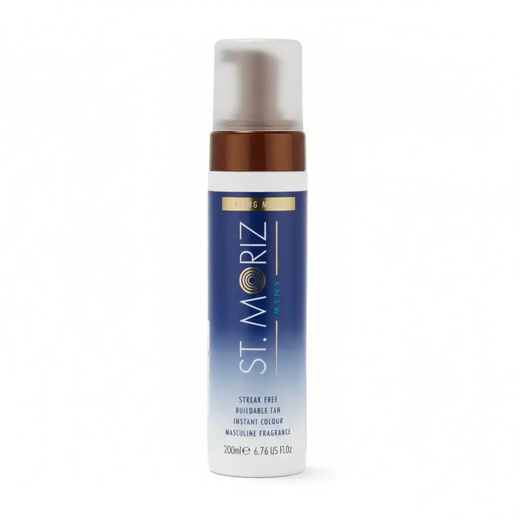 St.Moriz Mens Streak Free Fast Tanning Mousse 200ml St.Moriz