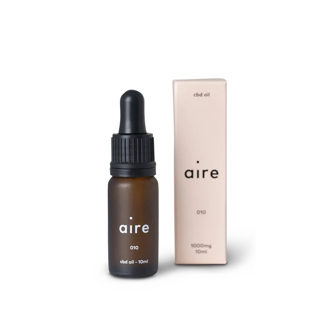 Aire CBD Oil Food Supplement 10% 1000mg 10ml - 010 Aire