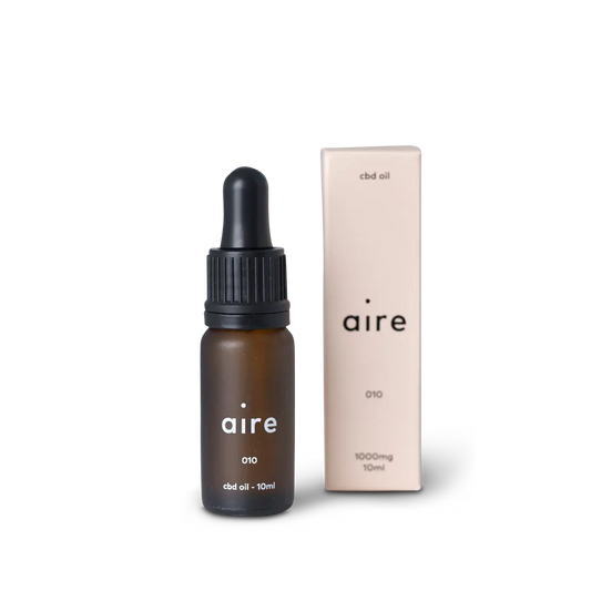 Aire CBD Oil Food Supplement 10% 1000mg 10ml - 010 Aire