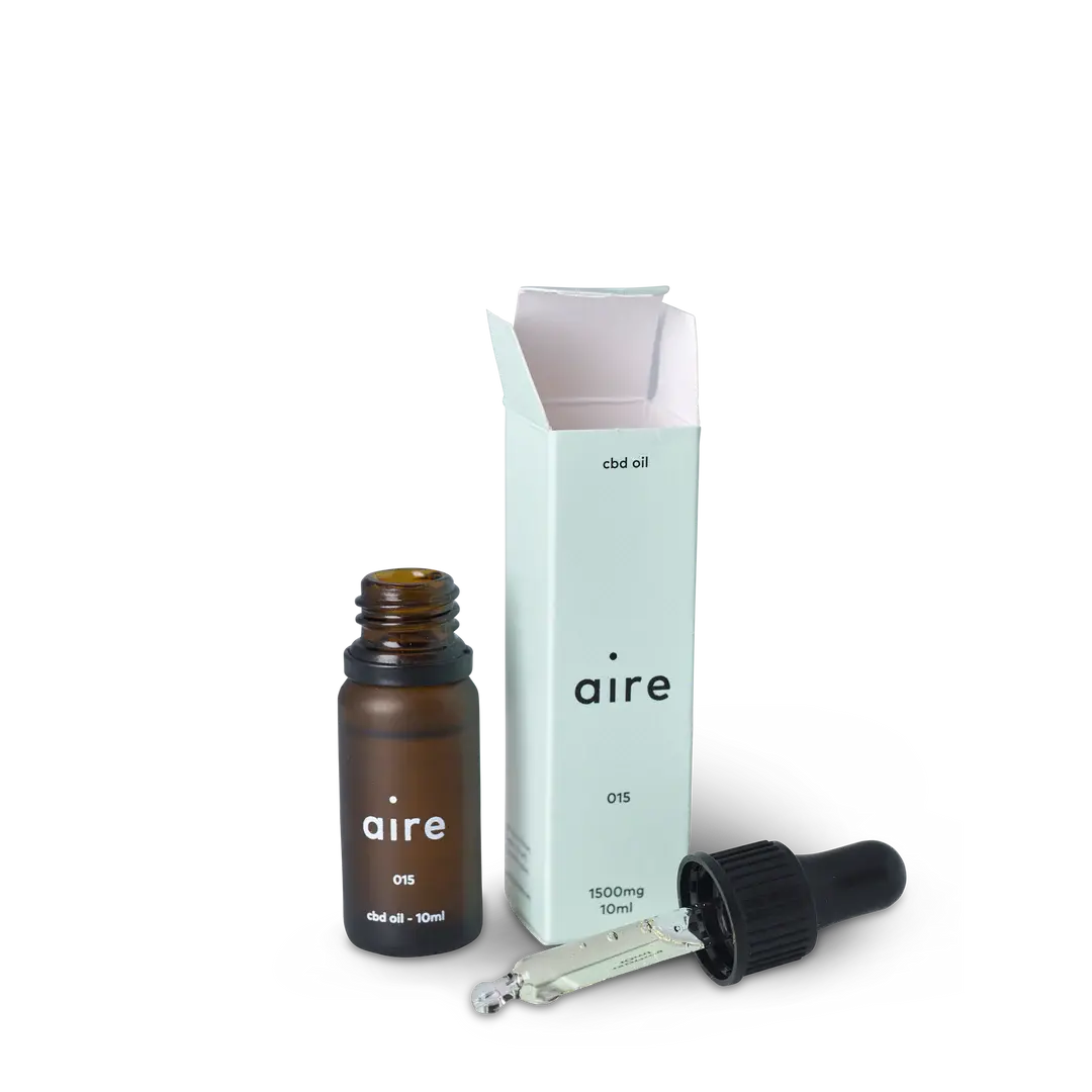 Aire CBD Oil Food Supplement 15% 1500mg 10ml - 015 Aire