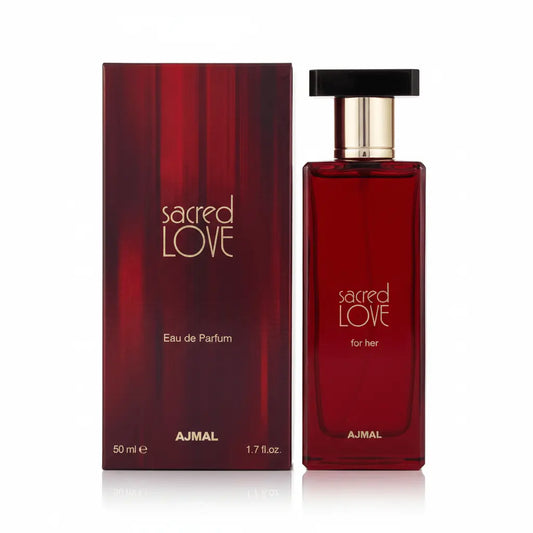 Ajmal Women’s Eau de Parfum Set of 2 – Raindrops 50ml & Sacred Love 50ml Mother’s Day Gift Set The Beauty Store