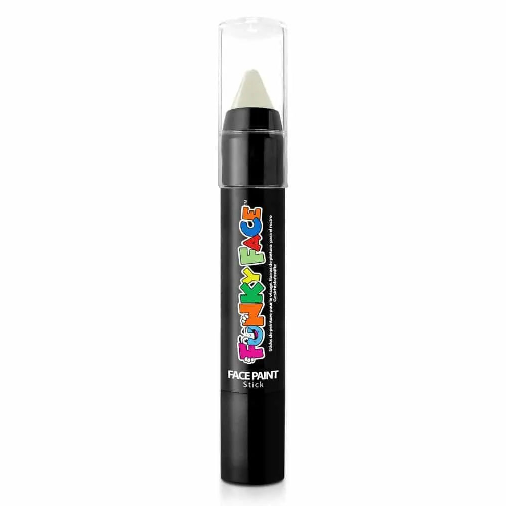 Funky Face by PaintGlow Face Paint Stick - White PaintGlow