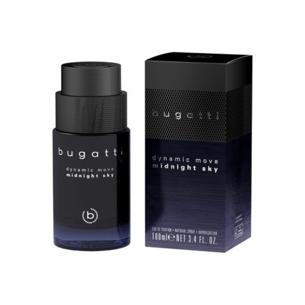 Bugatti Dynamic Move Midnight Sky Eau de Parfum Spray 100ml Bugatti