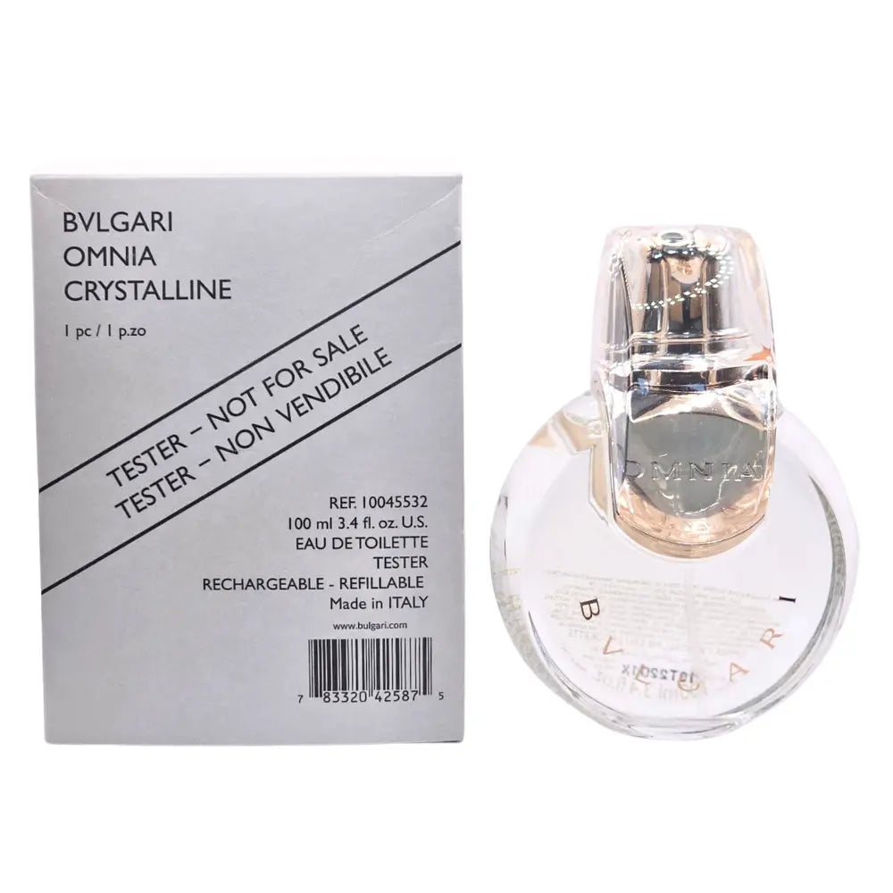 Bvlgari Omnia Crystalline Eau de Toilette Spray 100ml Tester Bvlgari