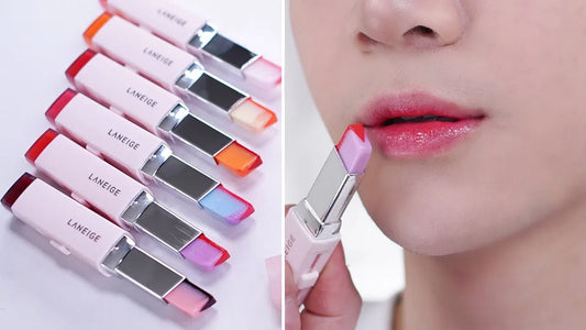 Laneige Two Tone Lip Bar Lipstick 2g - Pink Step - The Beauty Store