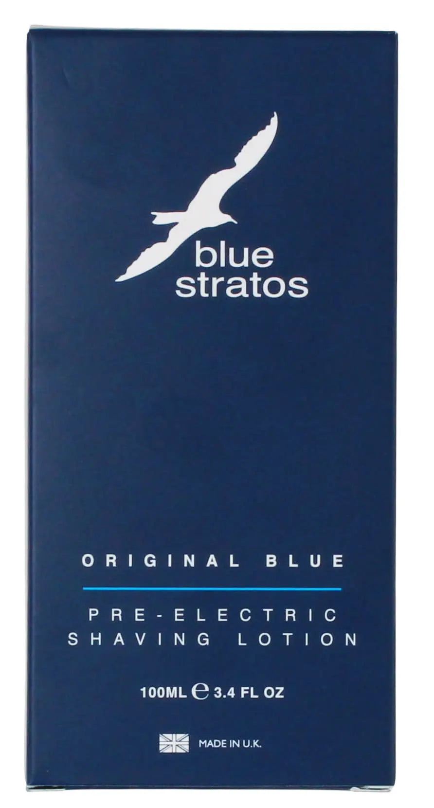 Blue Stratos Original Blue Pre-Electric Shaving Lotion 100ml Blue Stratos
