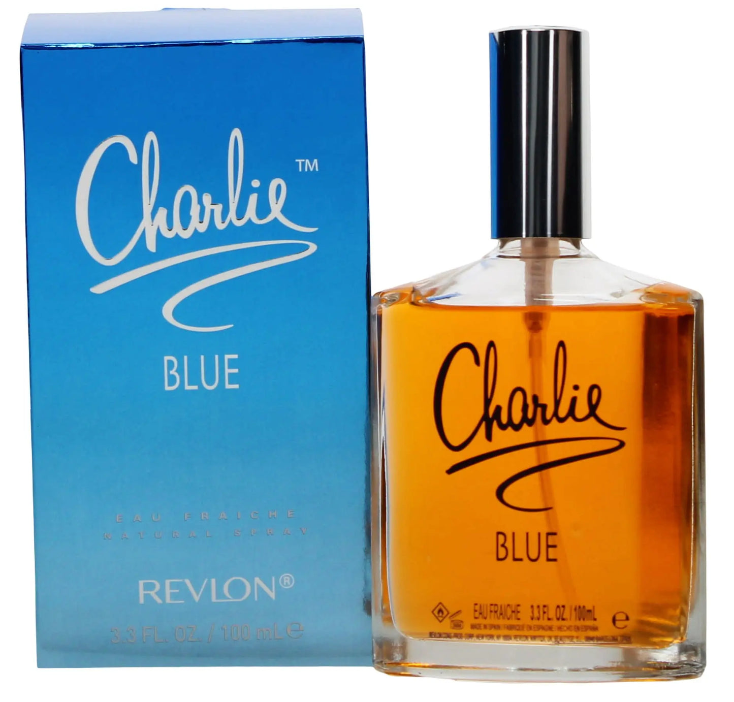 CHARLIE 100ML EAU FRAICHE SPRAY BLUE - Pack of 3 Revlon