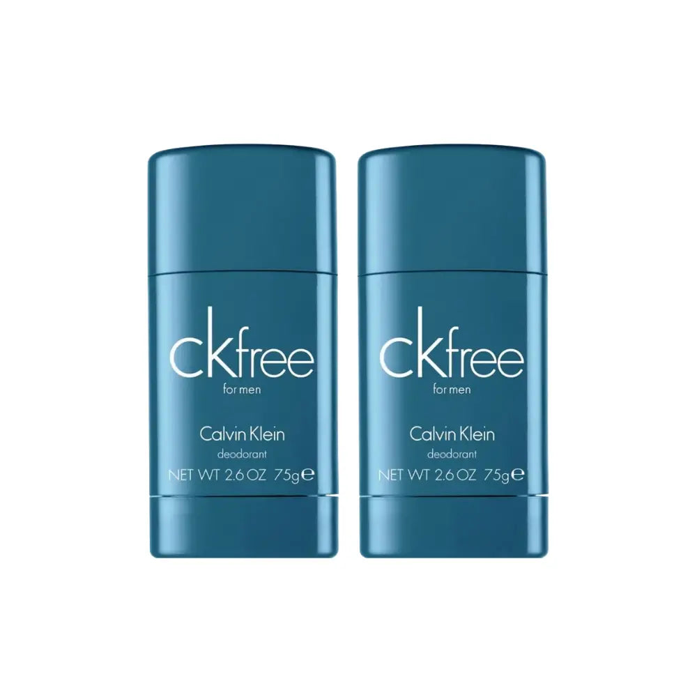 Calvin Klein CK Free Deodorant Stick 75g Pack of 2 Calvin Klein