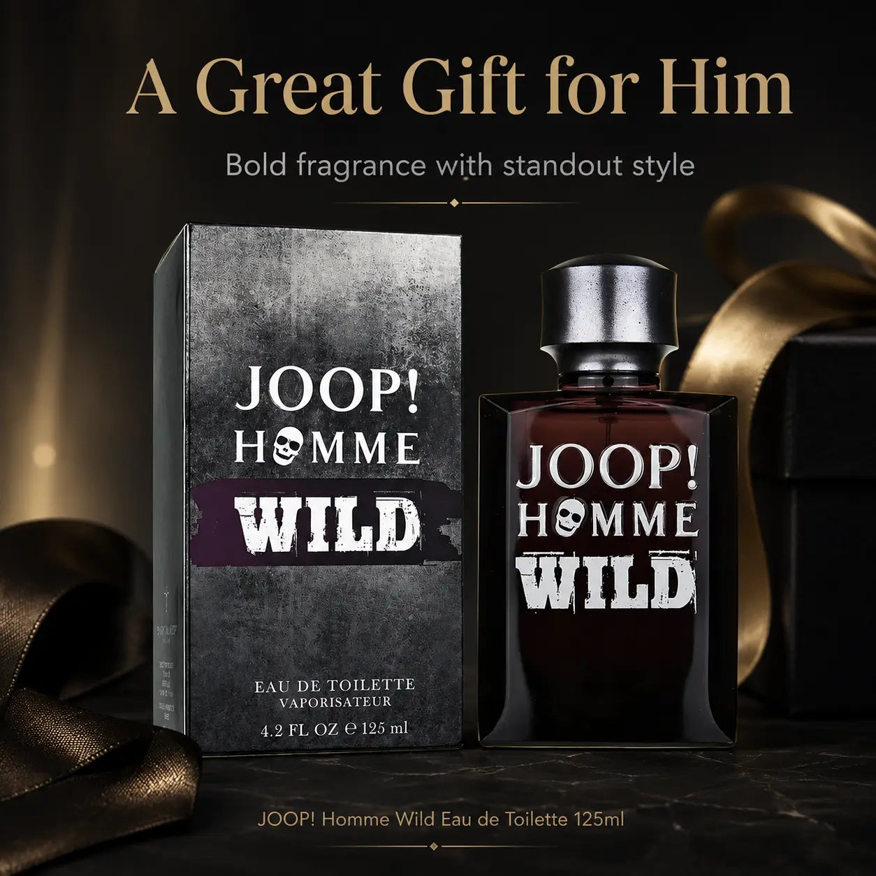 Joop Wild Homme Eau de Toilette Spray 125ml Joop
