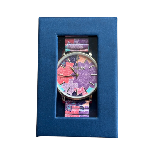 ChocoMoon Women's Watch CC-2023-45 Graphic Mandala Colourful