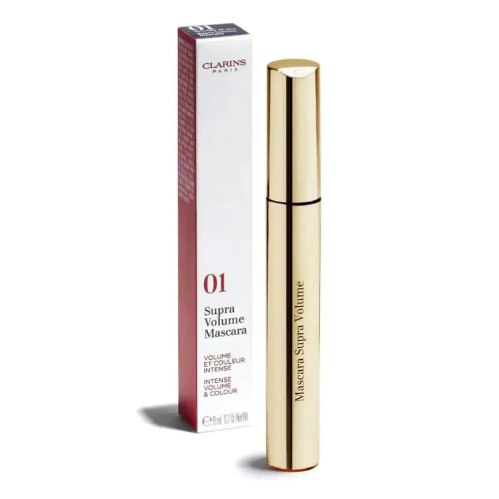 Clarins Supra Volume Mascara 8ml - 01 Intense Black Full Sized Clarins