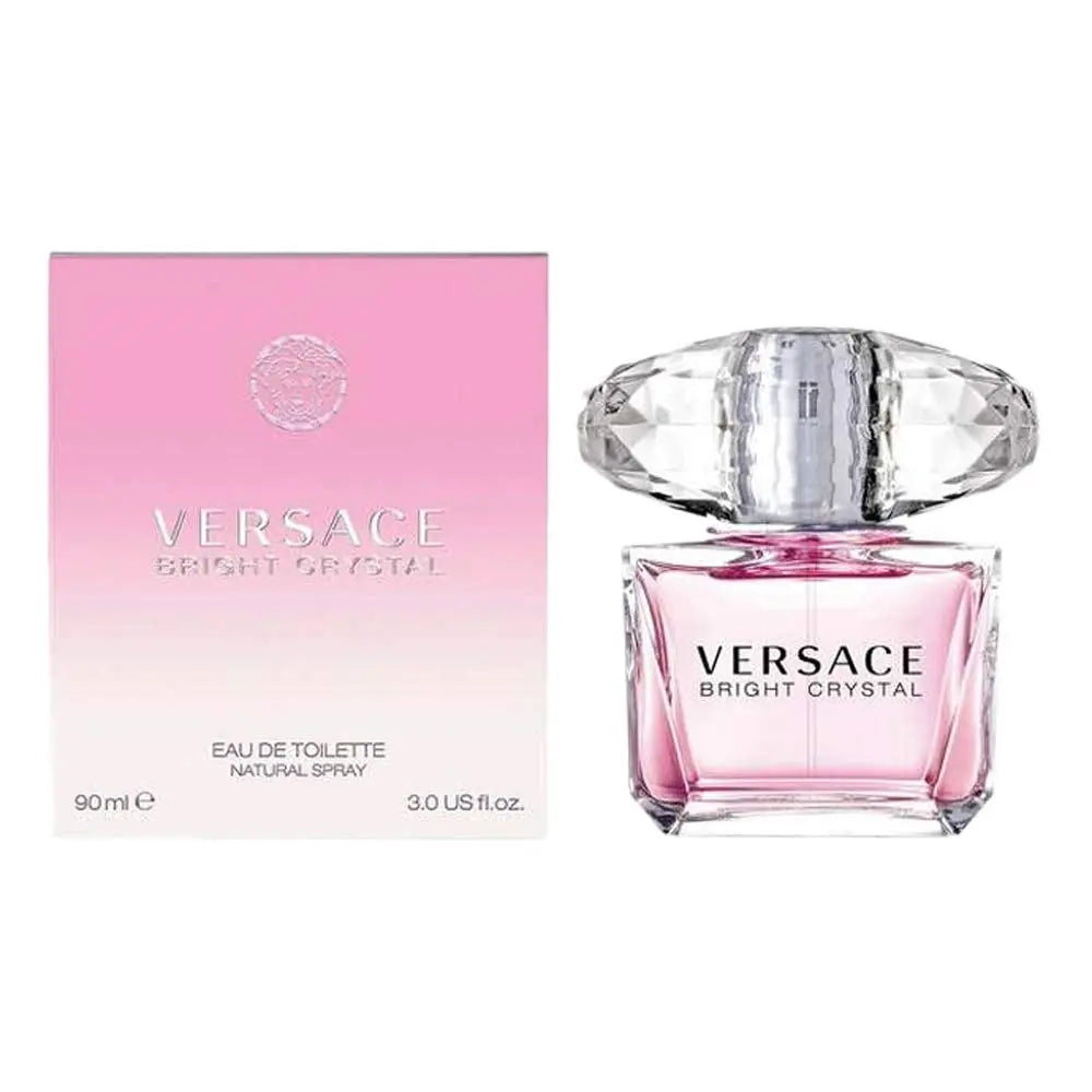 Versace Bright Crystal for Her Eau de Toilette Perfume Spray 90ml - The Beauty Store