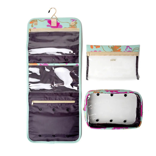 Victoria Green 'Emma' 3-in-1 Hanging Wash Bag in Flowing Floral Victoria Green