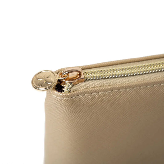 Victoria Green 'Mia' Large Makeup Bag in Warm Gold Victoria Green