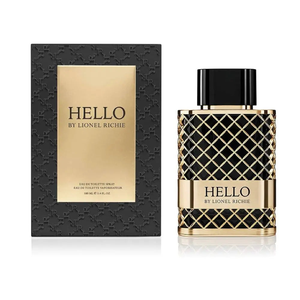 Hello Men Eau de Toilette Spray 100ml (Caged) Damaged Box Lionel Richie